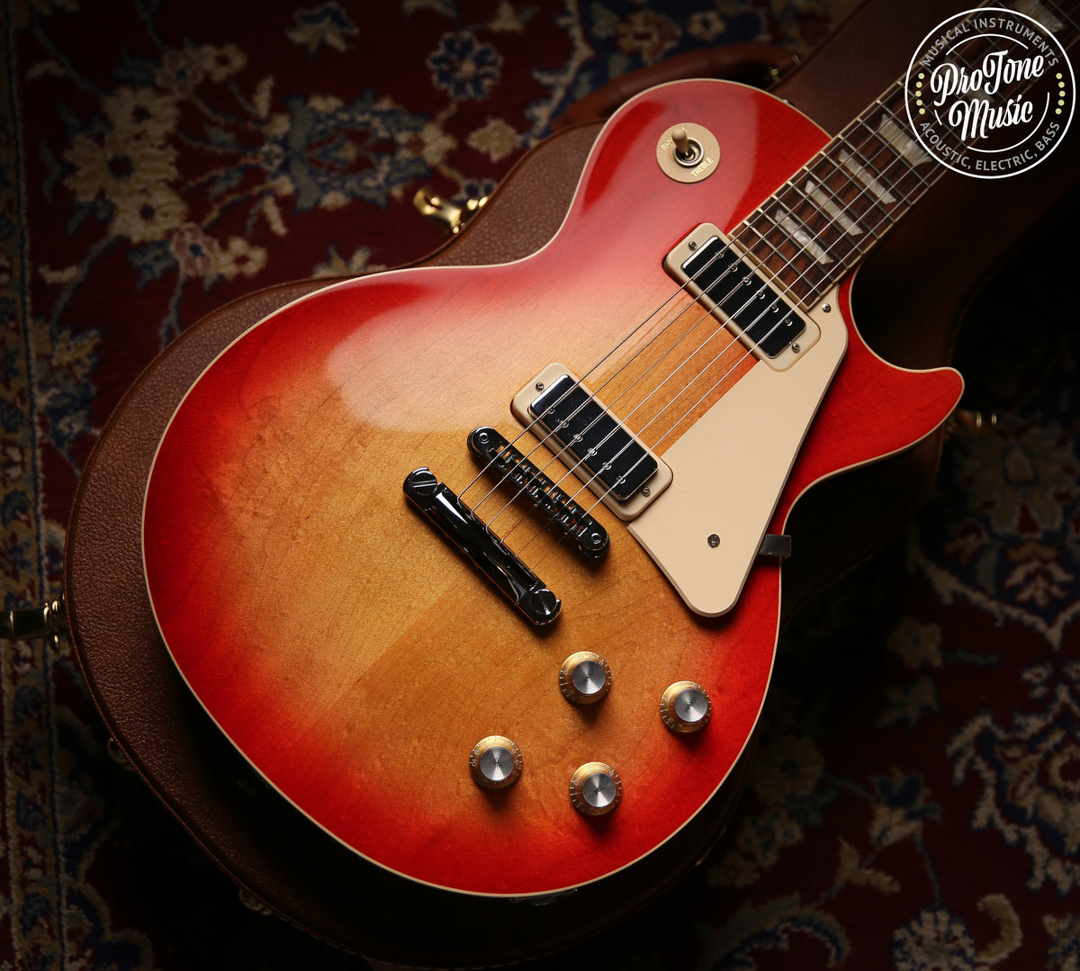 2022 Gibson USA Les Paul 70s Deluxe Reissue Cherry Sunburst