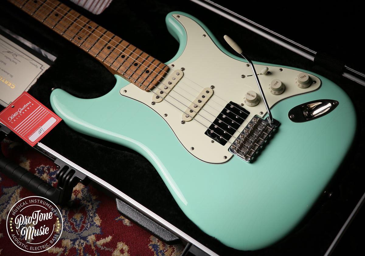 2021 Xotic XSC-2 HSS Surf Green Light Aged - ProTone Music
