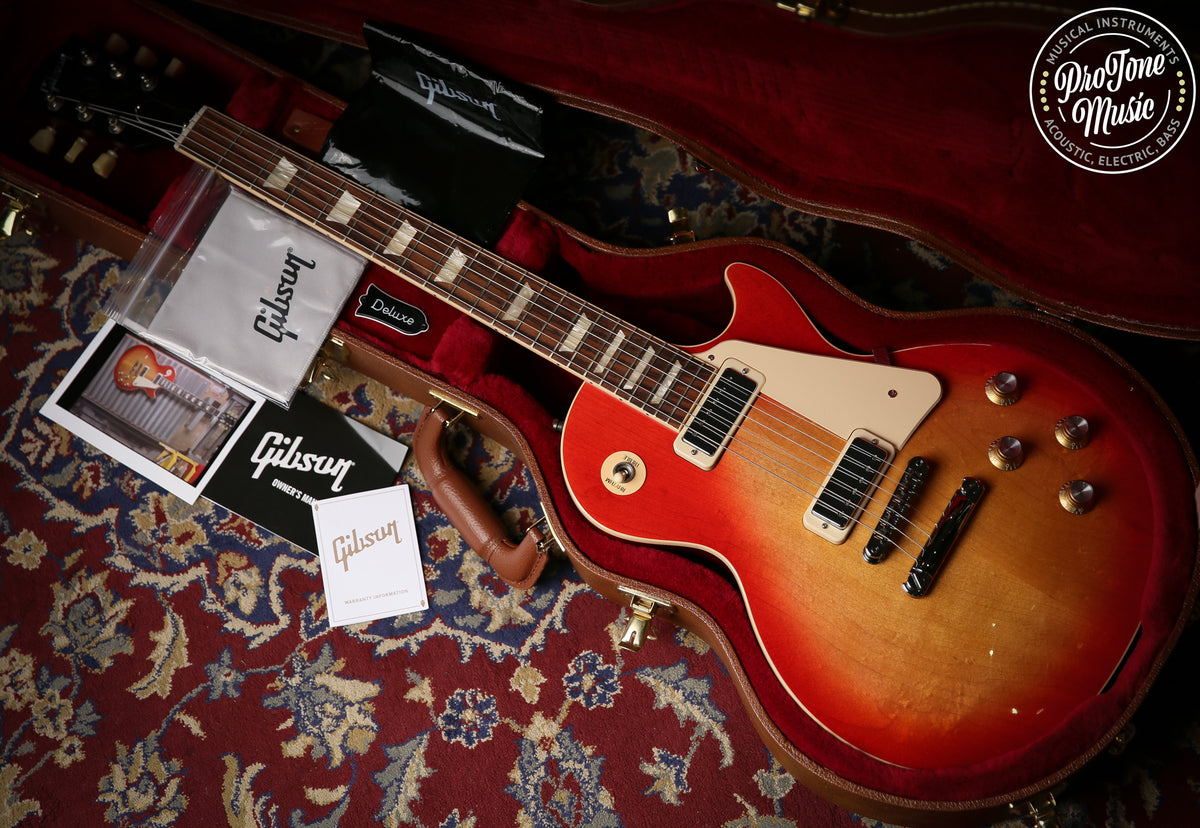 2022 Gibson USA Les Paul 70s Deluxe Reissue Cherry Sunburst