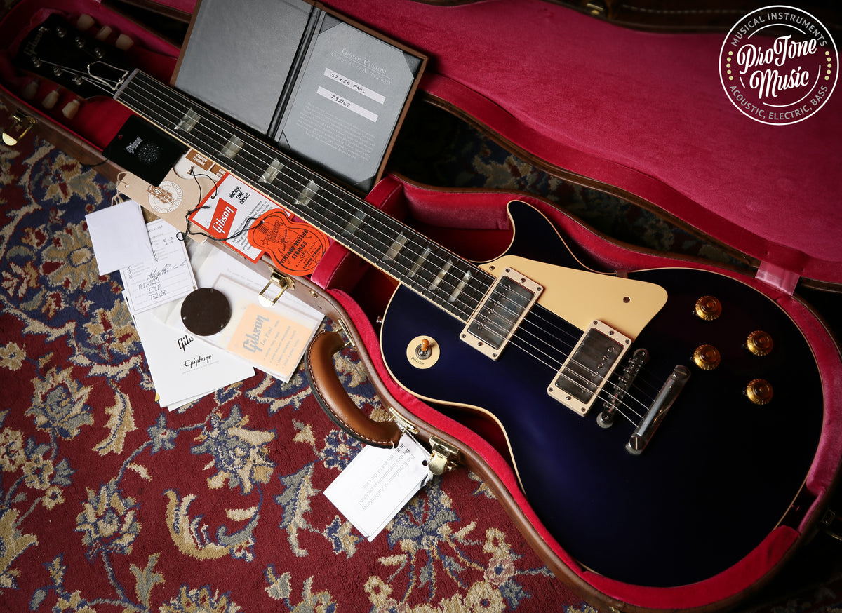 Gibson Les Paul Custom Shop 57 Reissue VOS Candy Apple Blue