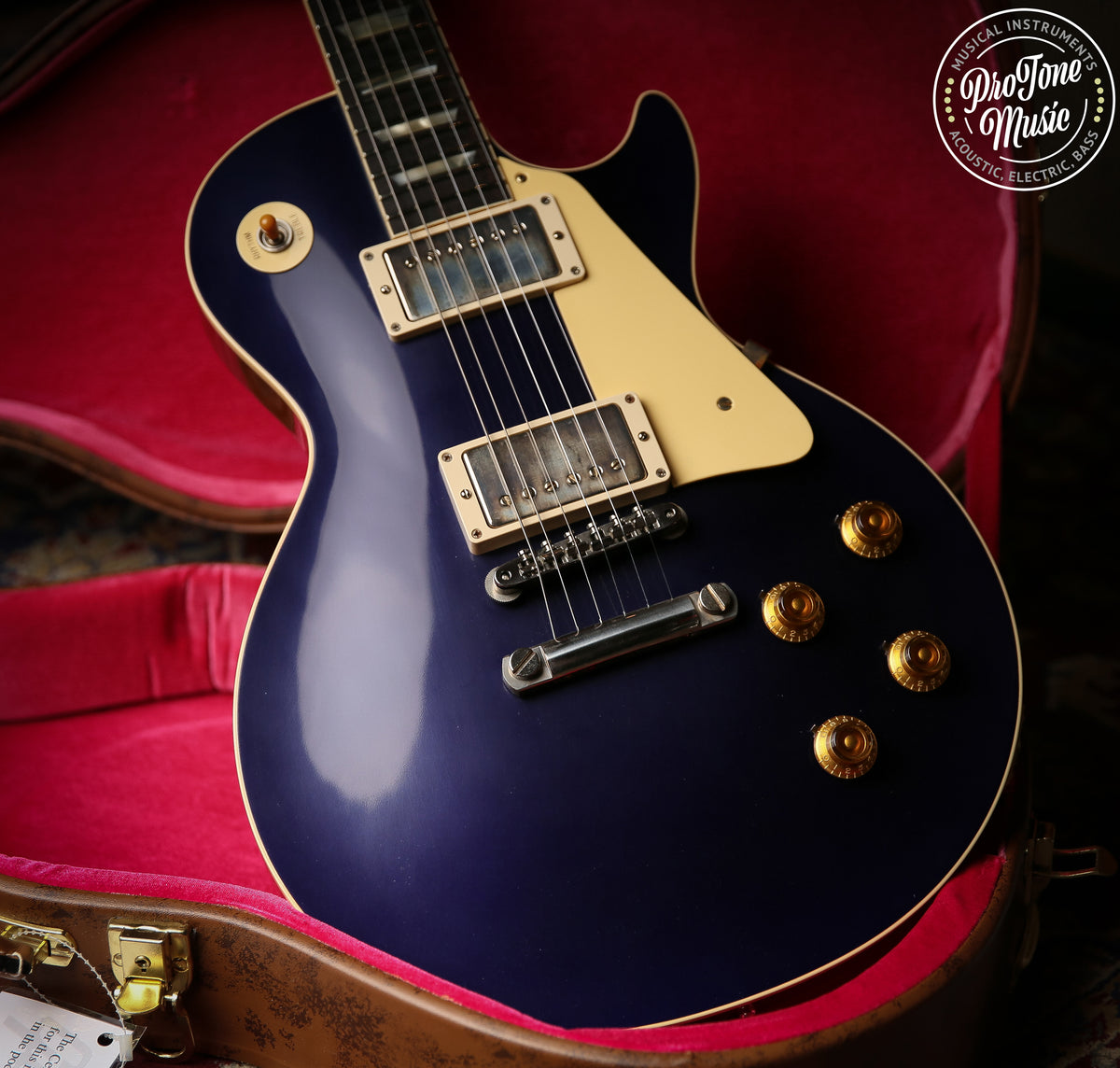 Gibson Les Paul Custom Shop 57 Reissue VOS Candy Apple Blue