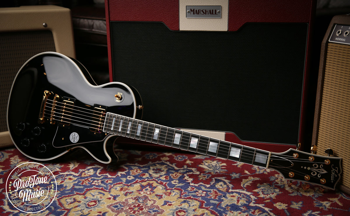2023 Tokai LC254S BB Custom Ebony Japanese &amp; Hard Case - ProTone Music