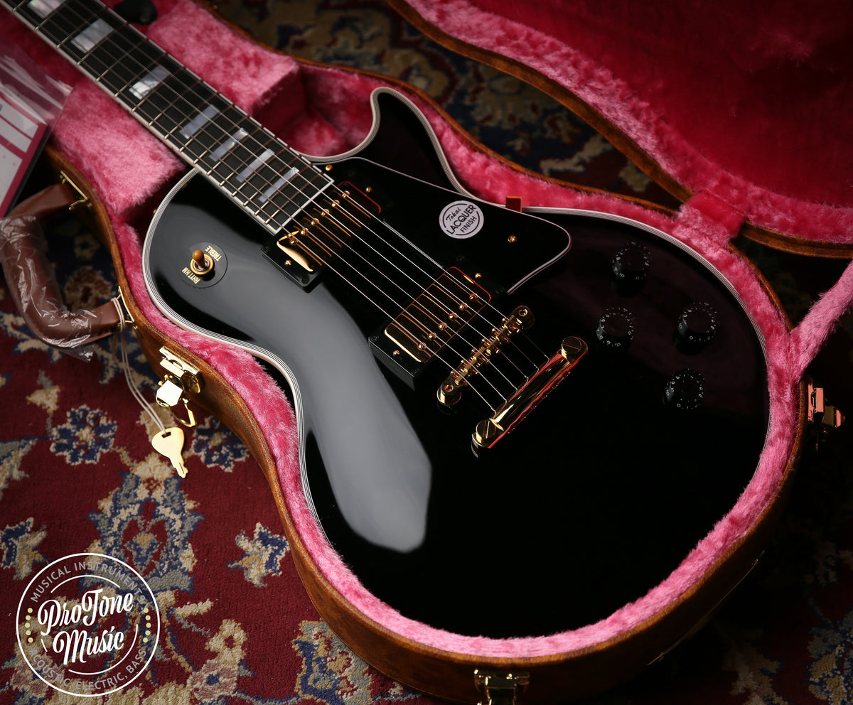 2023 Tokai LC254S BB Custom Ebony Japanese &amp; Hard Case - ProTone Music