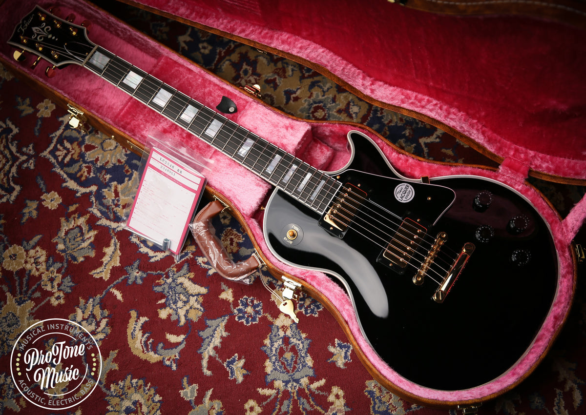2023 Tokai LC254S BB Custom Ebony Japanese &amp; Hard Case - ProTone Music