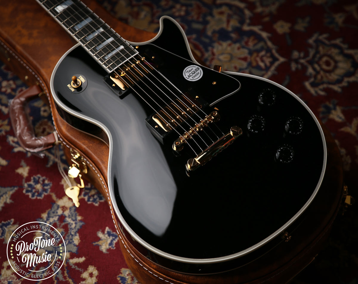 2023 Tokai LC254S BB Custom Ebony Japanese &amp; Hard Case - ProTone Music