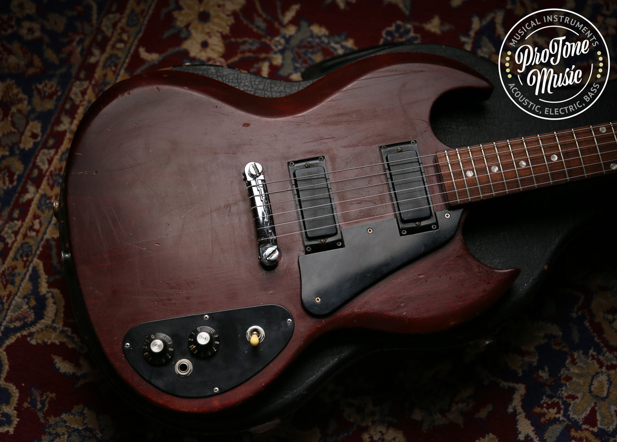 1972-75 Gibson USA SG-2 &amp; Hard Case
