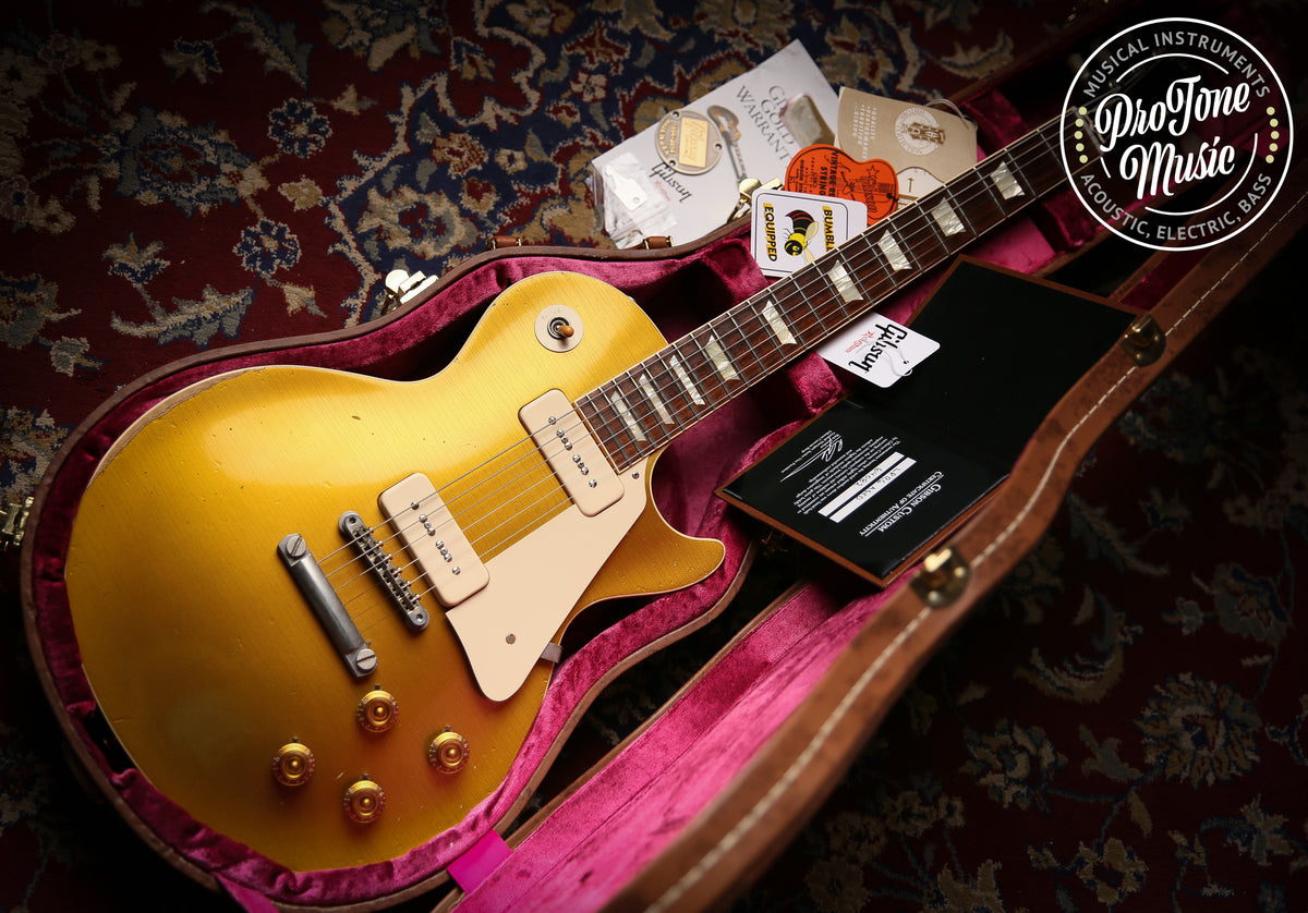 Gibson USA Custom Shop R6 Aged Limited Edition Goldtop