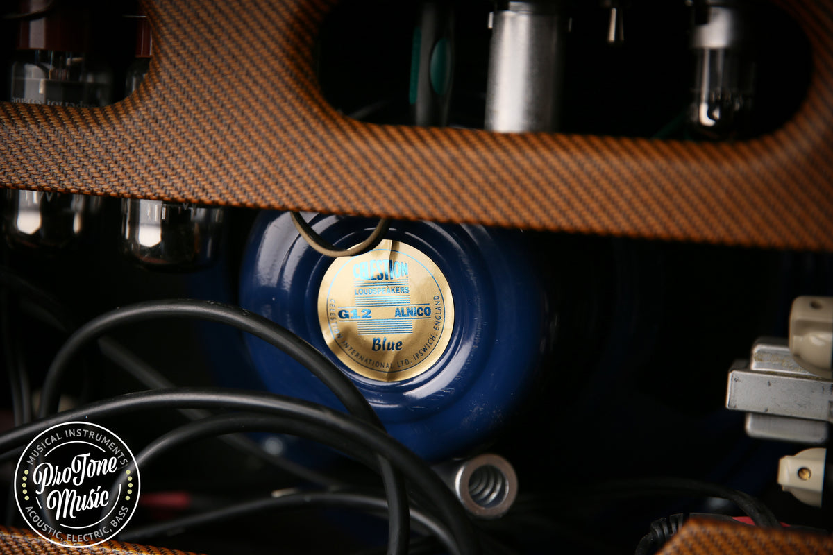Lazy J 20 Watt Valve Amplifier Lacquered Tweed Finish - ProTone Music