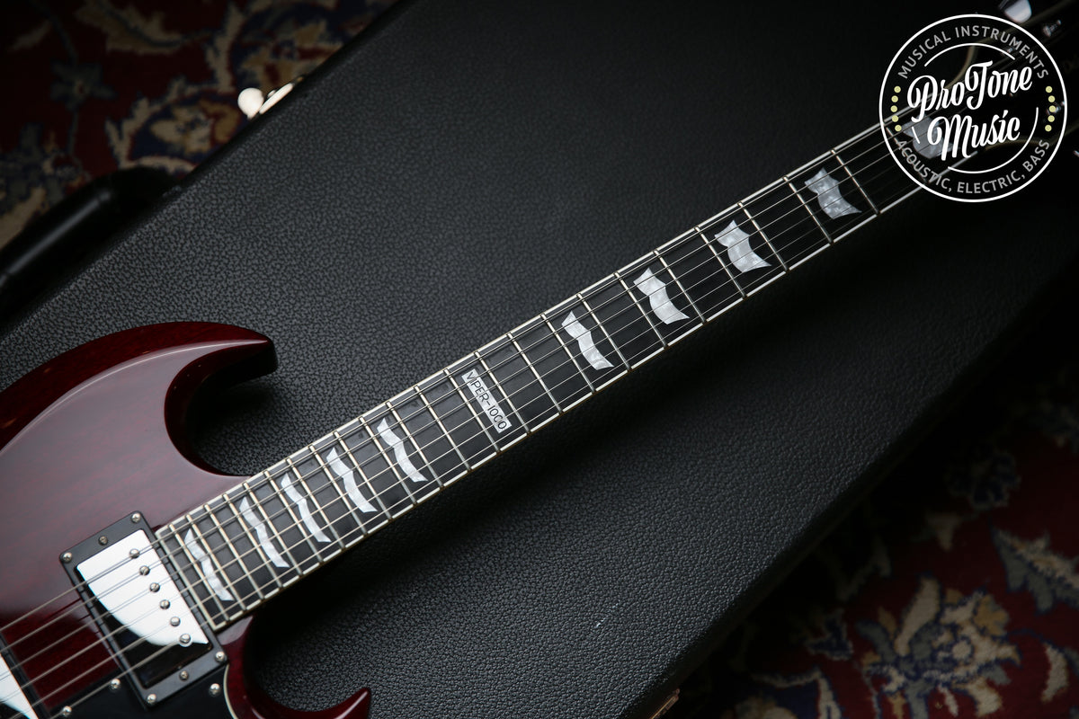 ESP LTD Viper 1000 See Thru Black Cherry