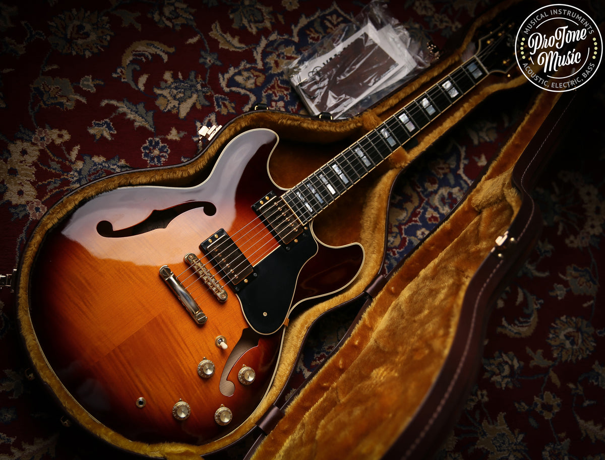 Yamaha SA2200 Semi Hollow Japanese Brown Sunburst