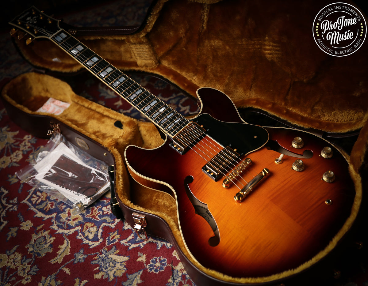 Yamaha SA2200 Semi Hollow Japanese Brown Sunburst