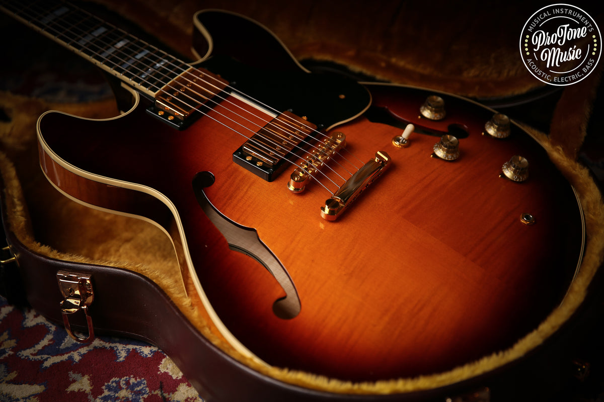 Yamaha SA2200 Semi Hollow Japanese Brown Sunburst