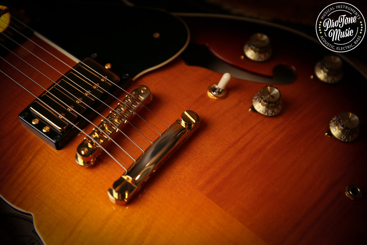 Yamaha SA2200 Semi Hollow Japanese Brown Sunburst