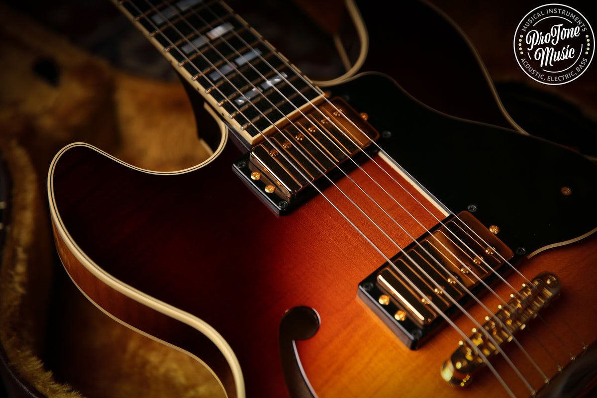 Yamaha SA2200 Semi Hollow Japanese Brown Sunburst