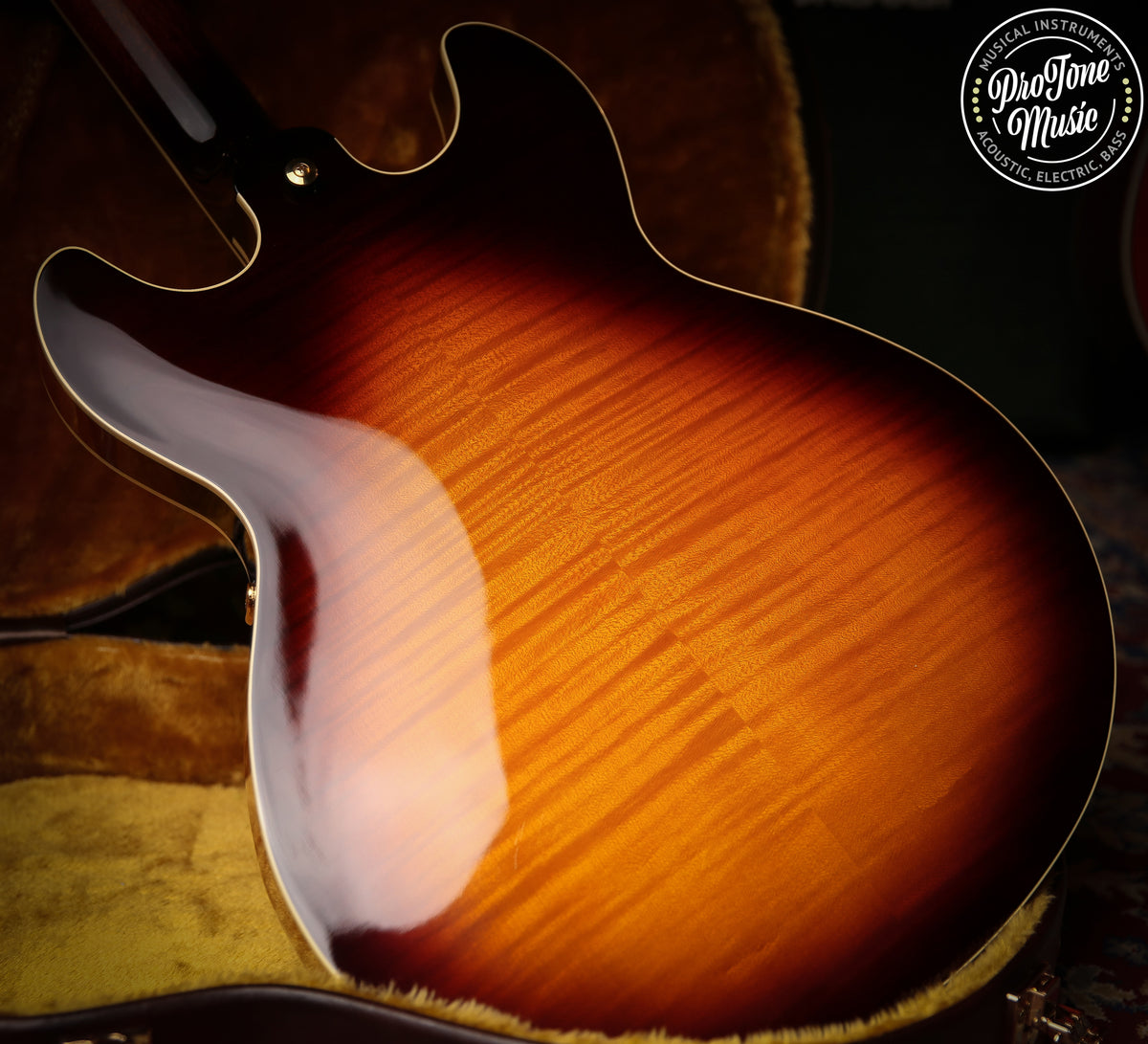 Yamaha SA2200 Semi Hollow Japanese Brown Sunburst