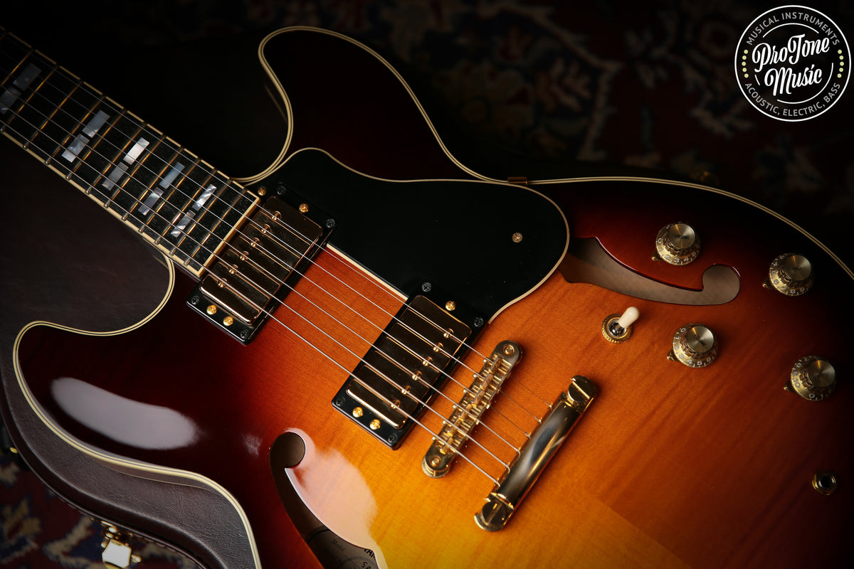 Yamaha SA2200 Semi Hollow Japanese Brown Sunburst