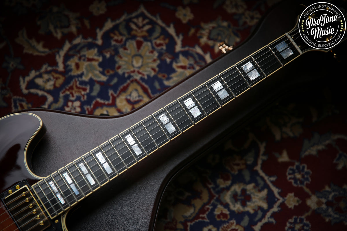 Yamaha SA2200 Semi Hollow Japanese Brown Sunburst