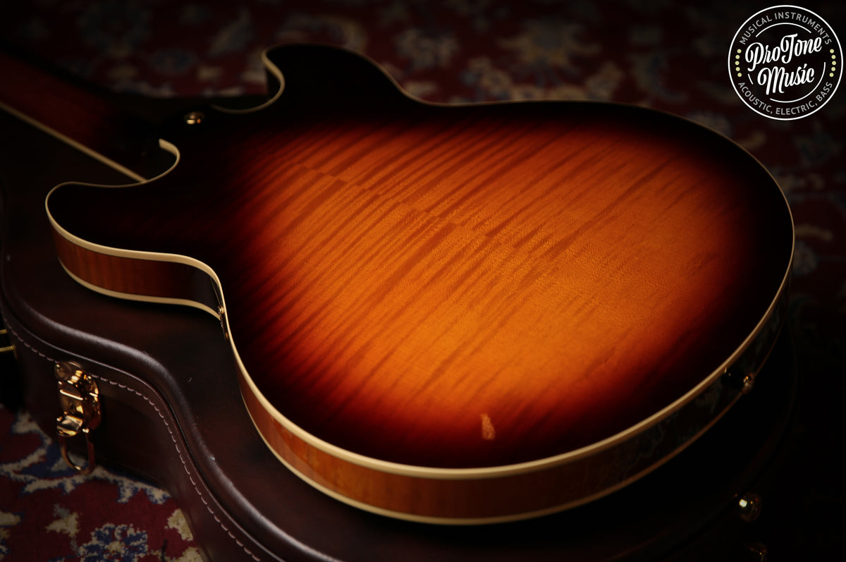 Yamaha SA2200 Semi Hollow Japanese Brown Sunburst