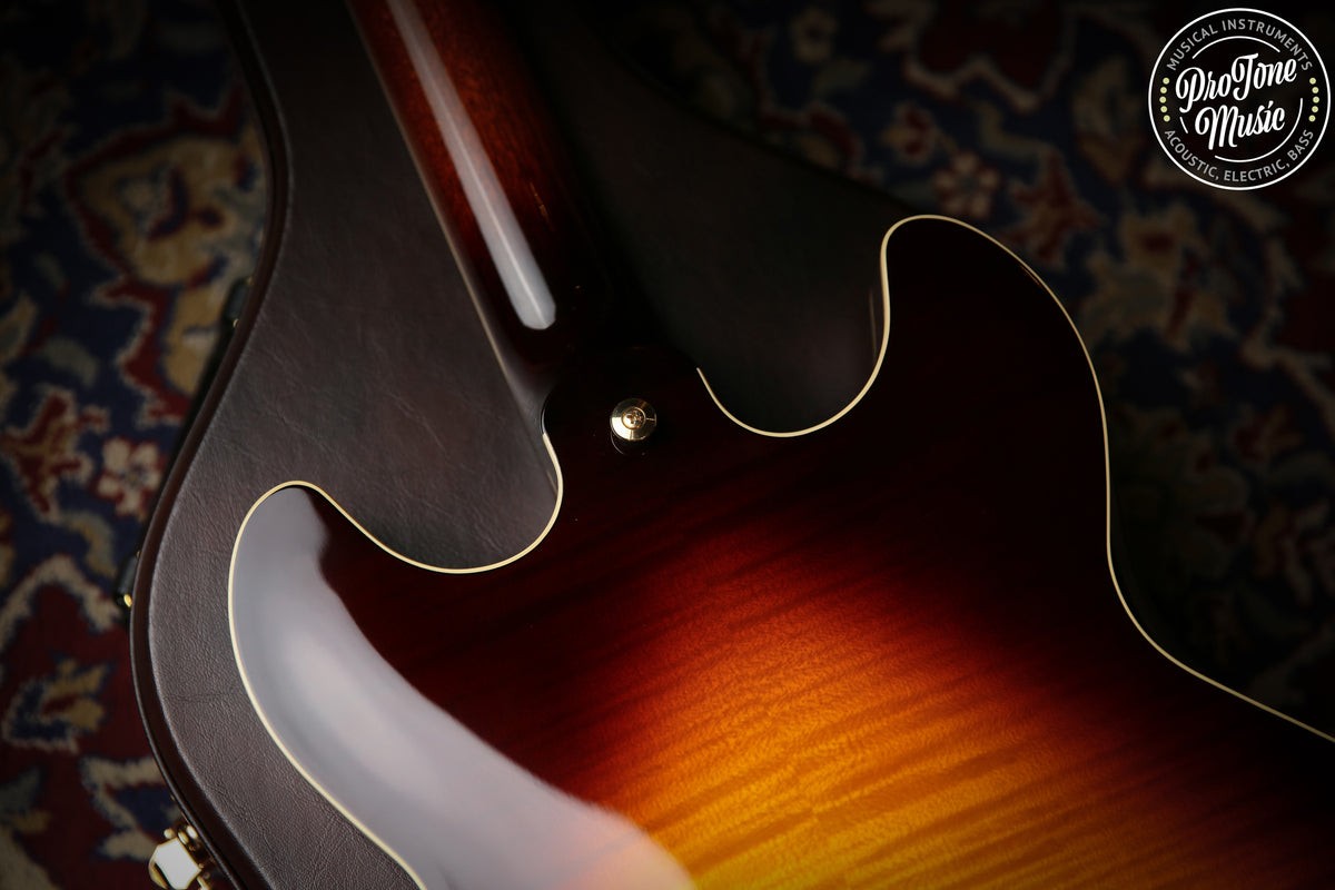 Yamaha SA2200 Semi Hollow Japanese Brown Sunburst