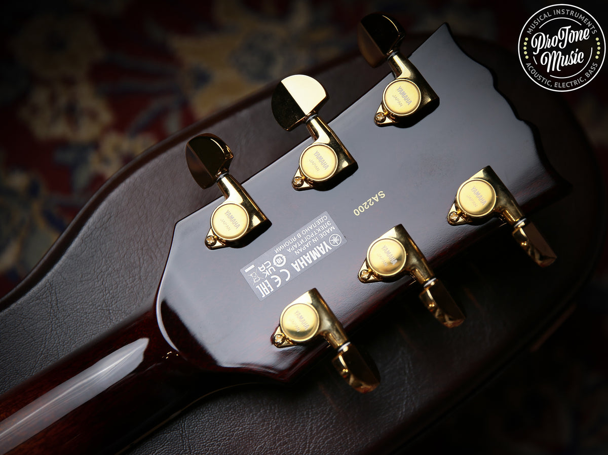 Yamaha SA2200 Semi Hollow Japanese Brown Sunburst