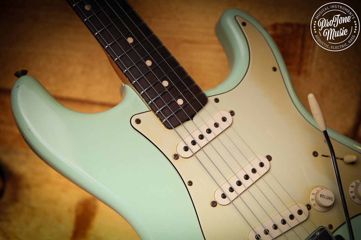 Fender USA Custom Shop 1960 Reissue Relic Stratocaster Surf Green