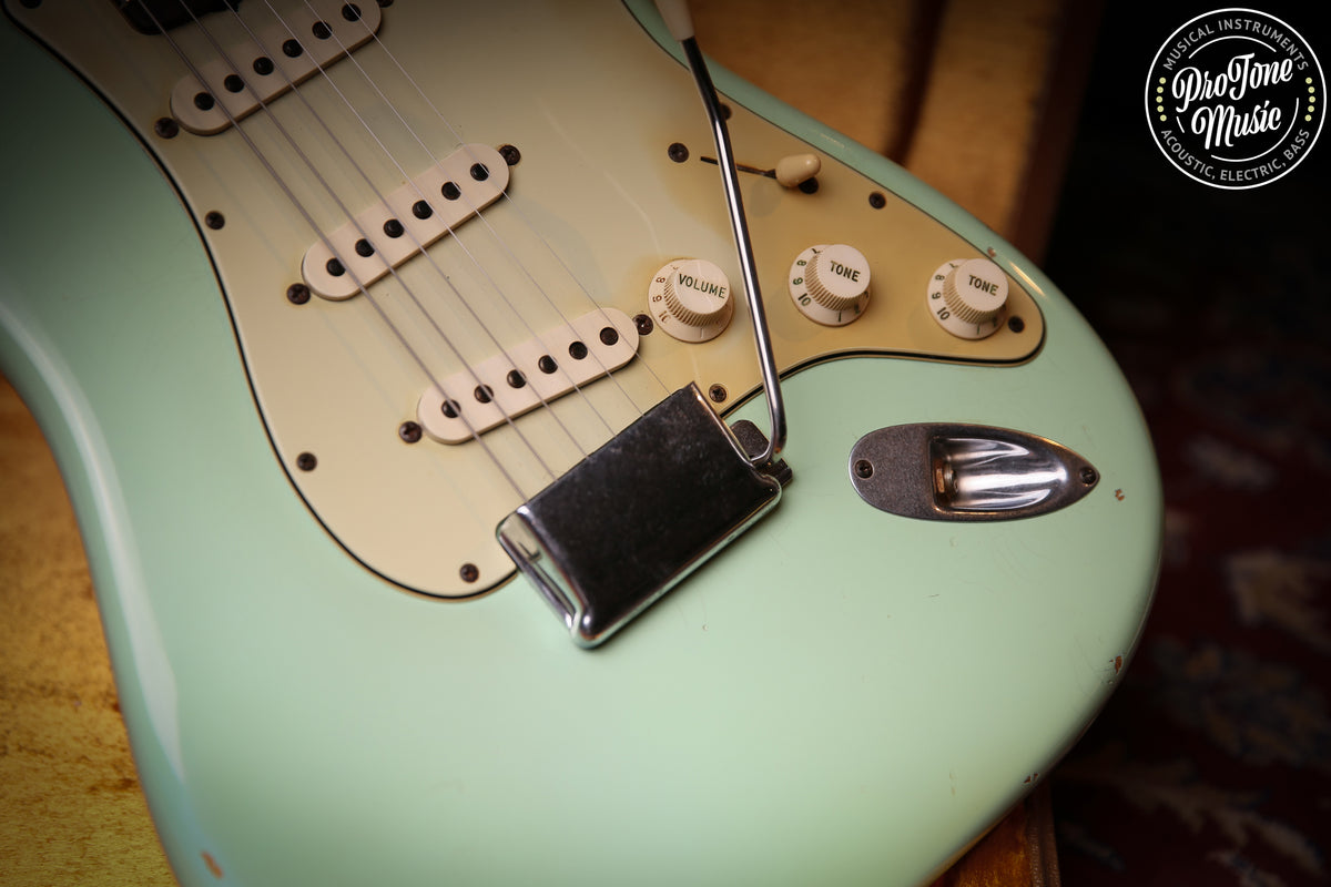 Fender USA Custom Shop 1960 Reissue Relic Stratocaster Surf Green