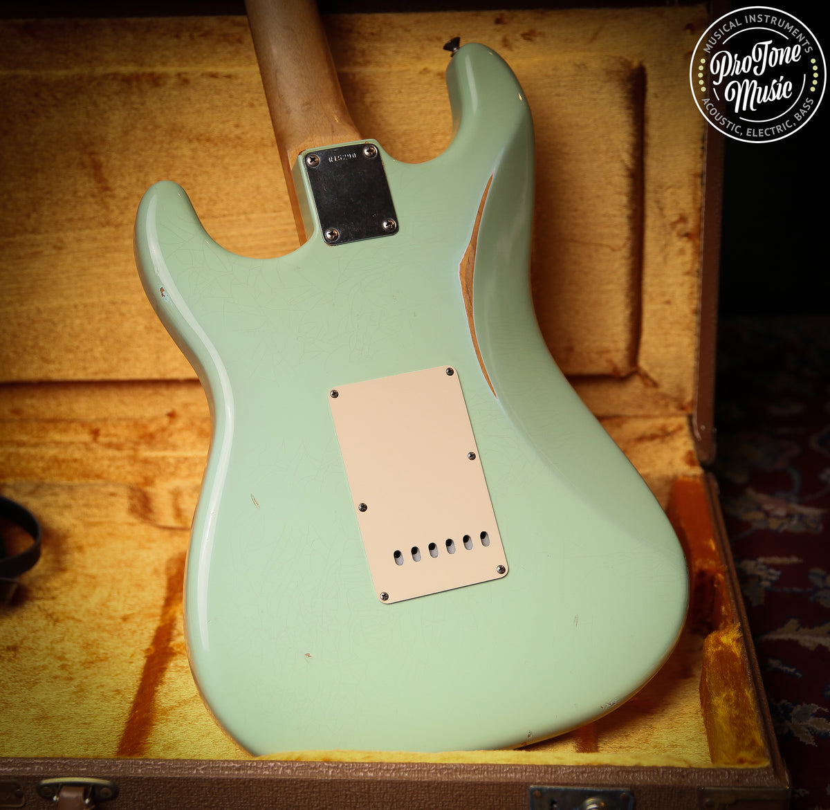 Fender USA Custom Shop 1960 Reissue Relic Stratocaster Surf Green