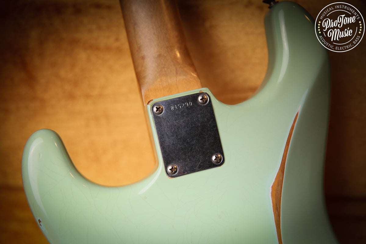 Fender USA Custom Shop 1960 Reissue Relic Stratocaster Surf Green
