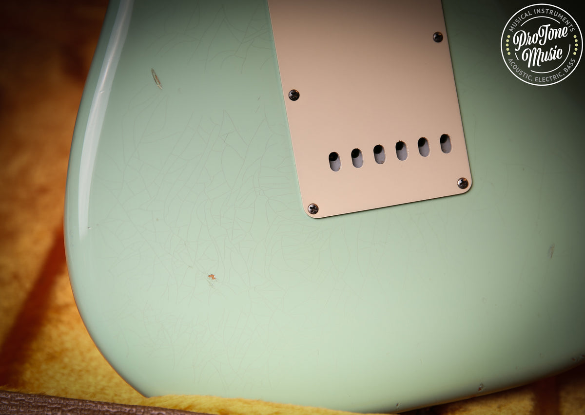 Fender USA Custom Shop 1960 Reissue Relic Stratocaster Surf Green