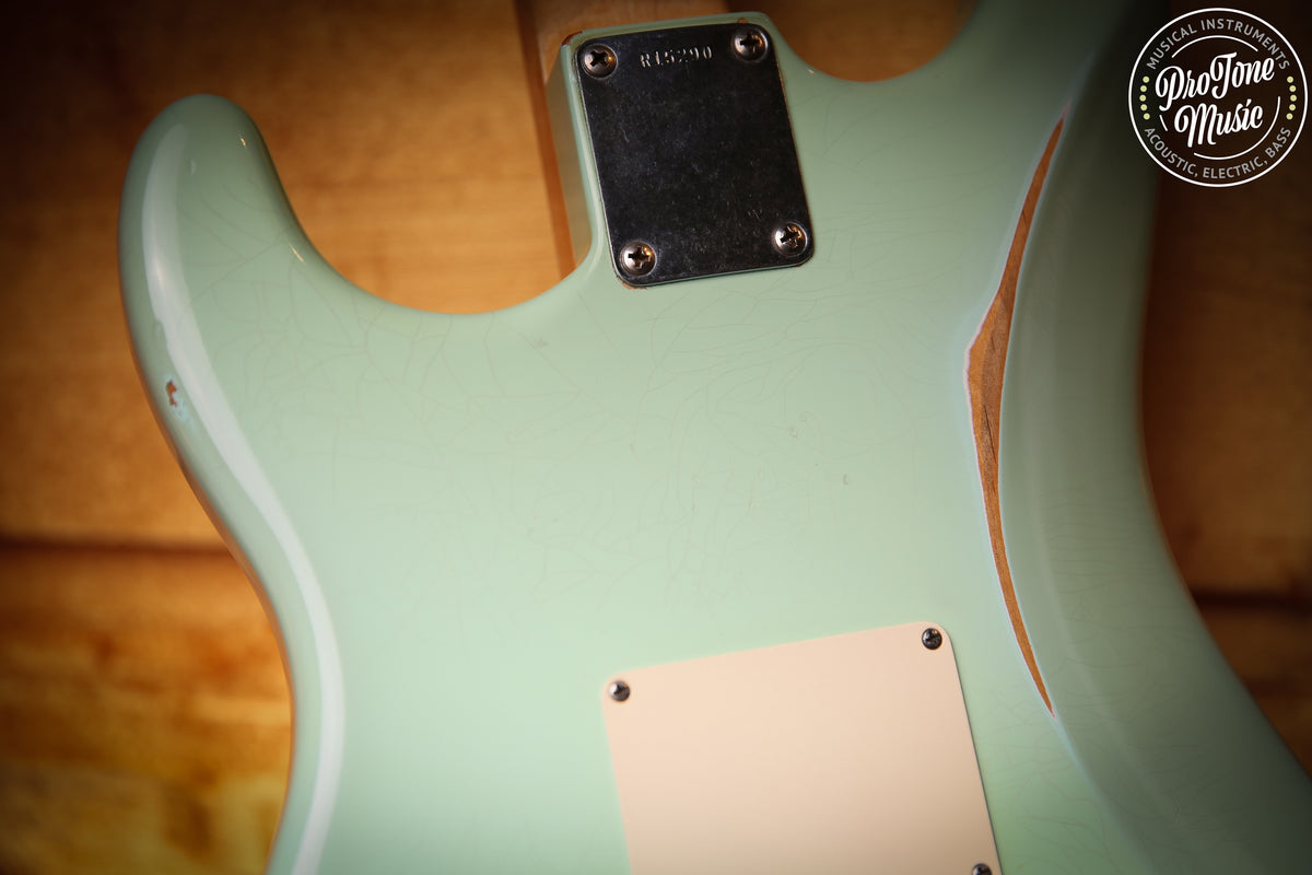 Fender USA Custom Shop 1960 Reissue Relic Stratocaster Surf Green