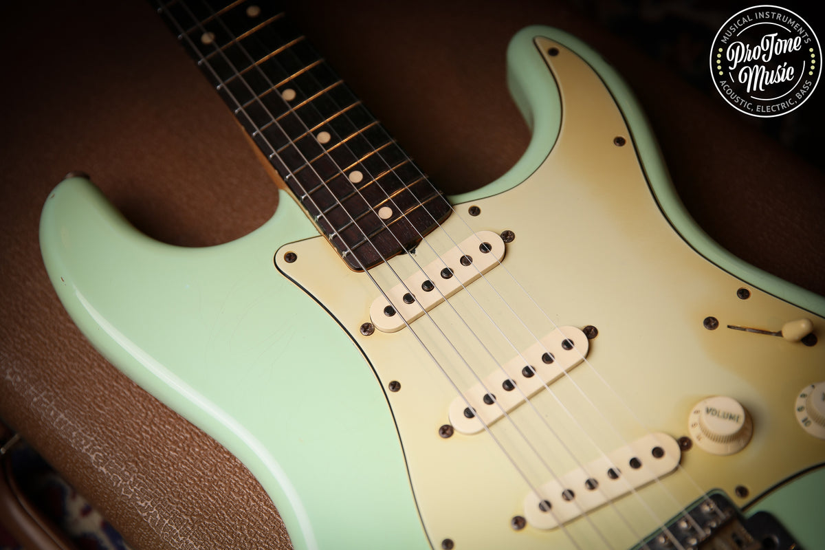 Fender USA Custom Shop 1960 Reissue Relic Stratocaster Surf Green