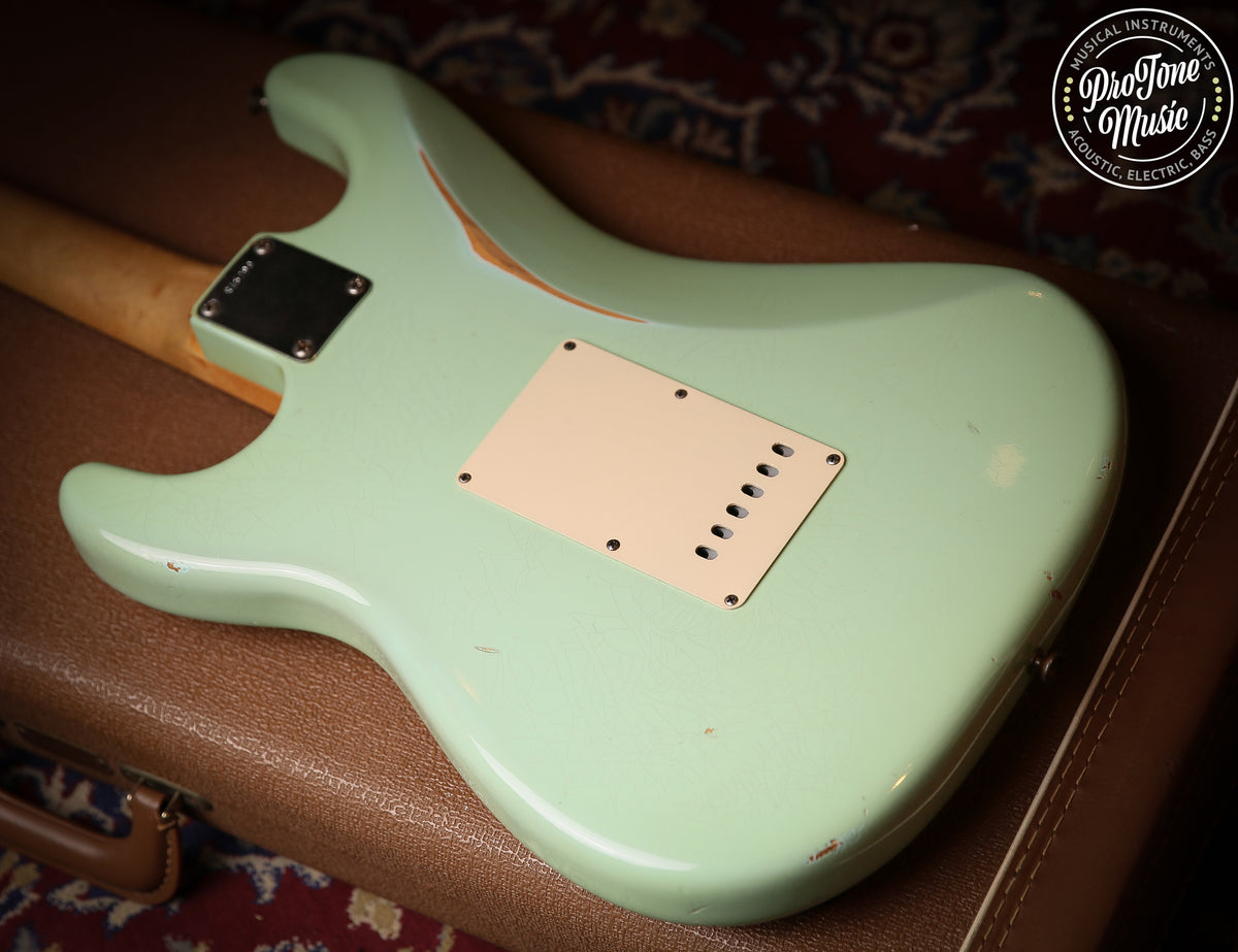 Fender USA Custom Shop 1960 Reissue Relic Stratocaster Surf Green