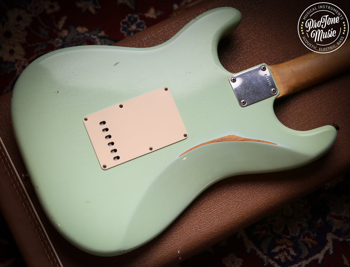 Fender USA Custom Shop 1960 Reissue Relic Stratocaster Surf Green