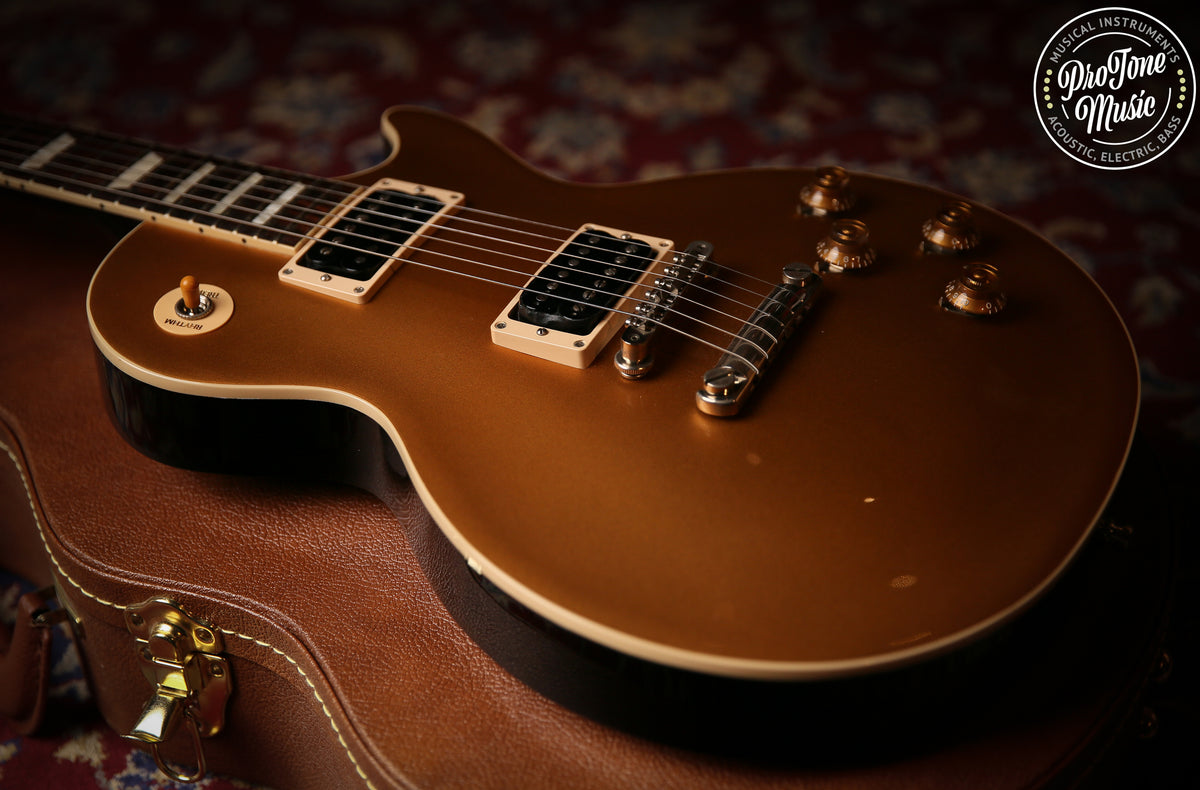 2023 Gibson USA Les Paul Slash Signature Model Victoria Gold Top