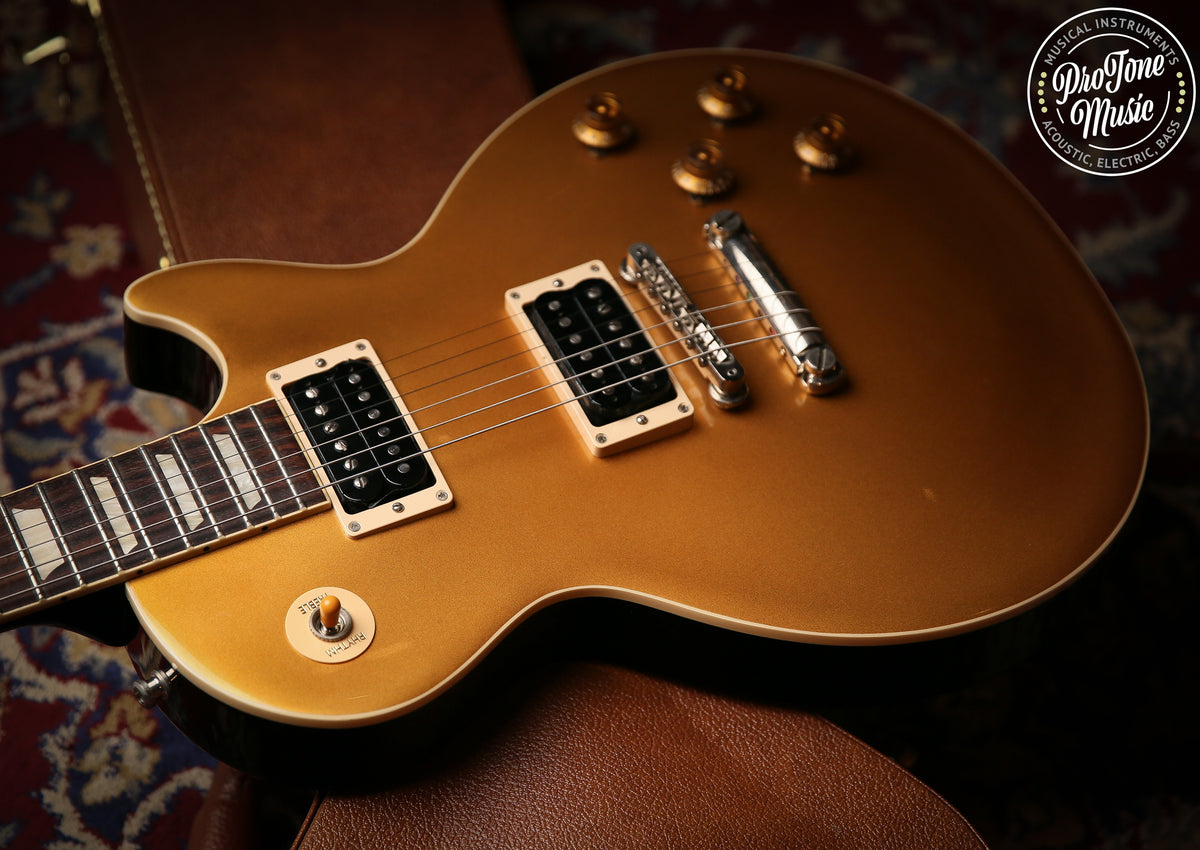 2023 Gibson USA Les Paul Slash Signature Model Victoria Gold Top
