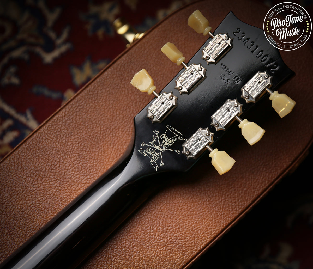 2023 Gibson USA Les Paul Slash Signature Model Victoria Gold Top