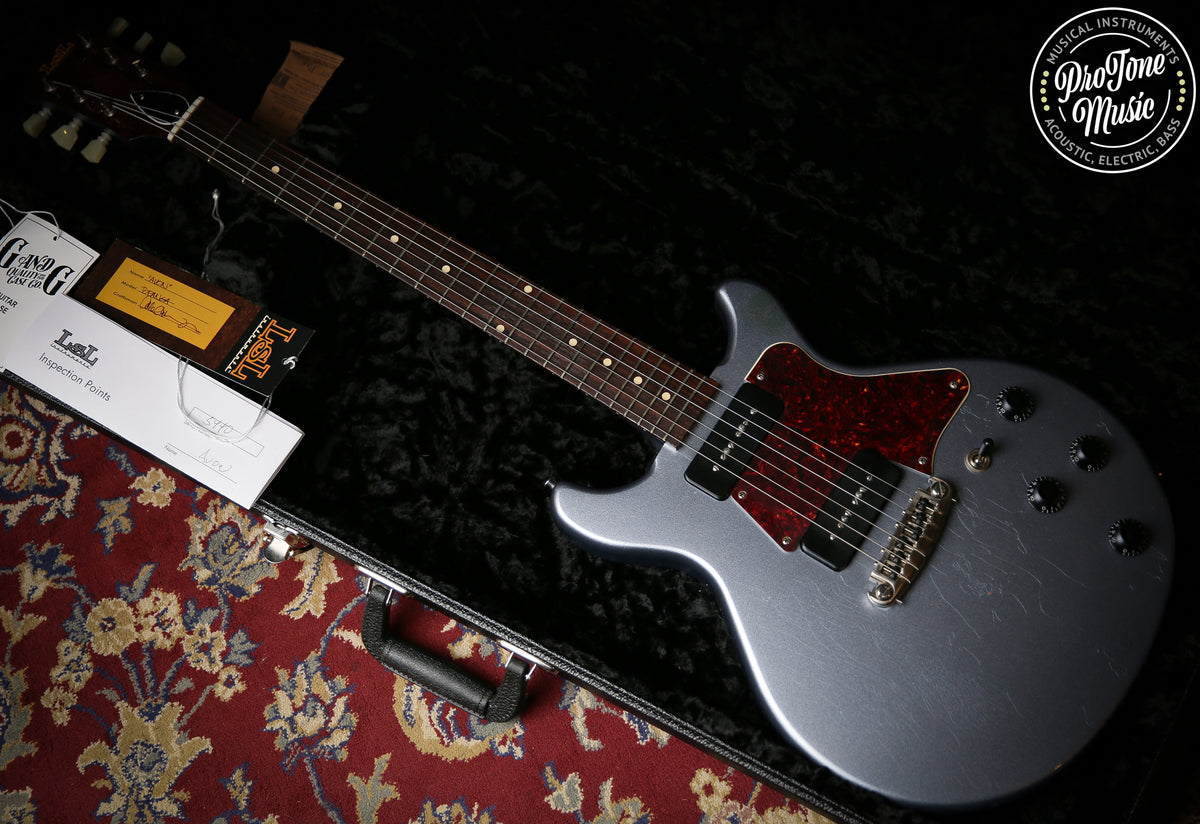 LsL Instruments USA Topanga Double Cut Aged Pelham Blue