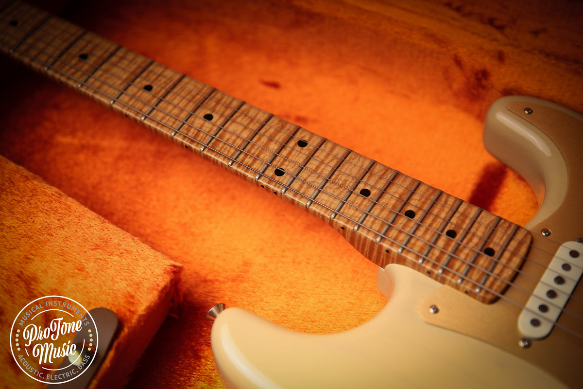 2015 Fender USA Custom Shop Masterbuilt Dale Wilson 50s Stratocaster NOS Honey Blonde - ProTone Music