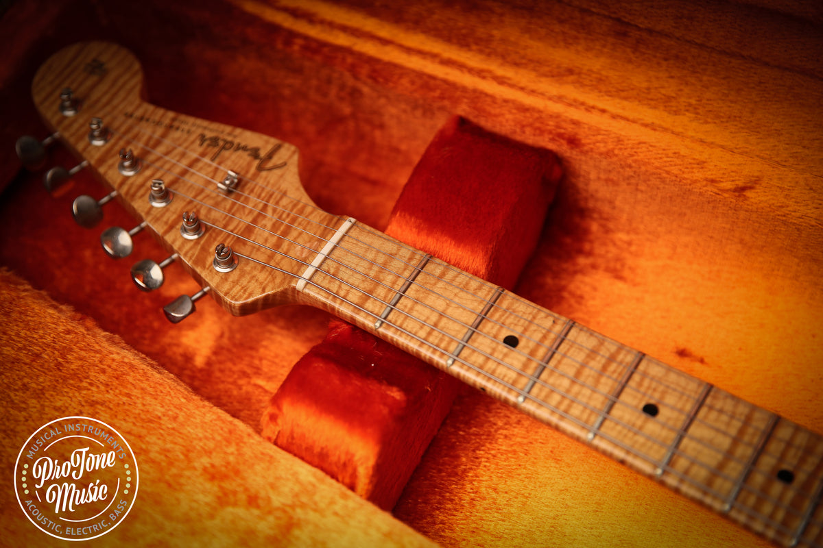 2015 Fender USA Custom Shop Masterbuilt Dale Wilson 50s Stratocaster NOS Honey Blonde - ProTone Music