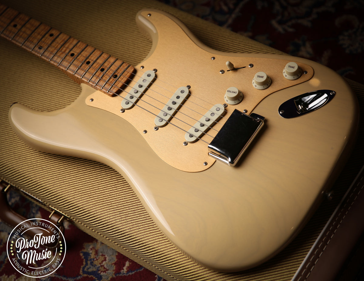 2015 Fender USA Custom Shop Masterbuilt Dale Wilson 50s Stratocaster NOS Honey Blonde - ProTone Music
