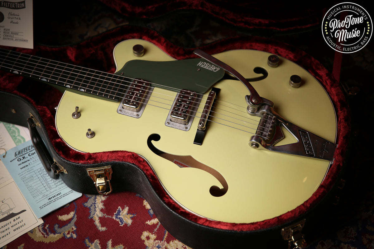 Gretsch G6118T-LTV Anniversary Japanese Two Tone Green