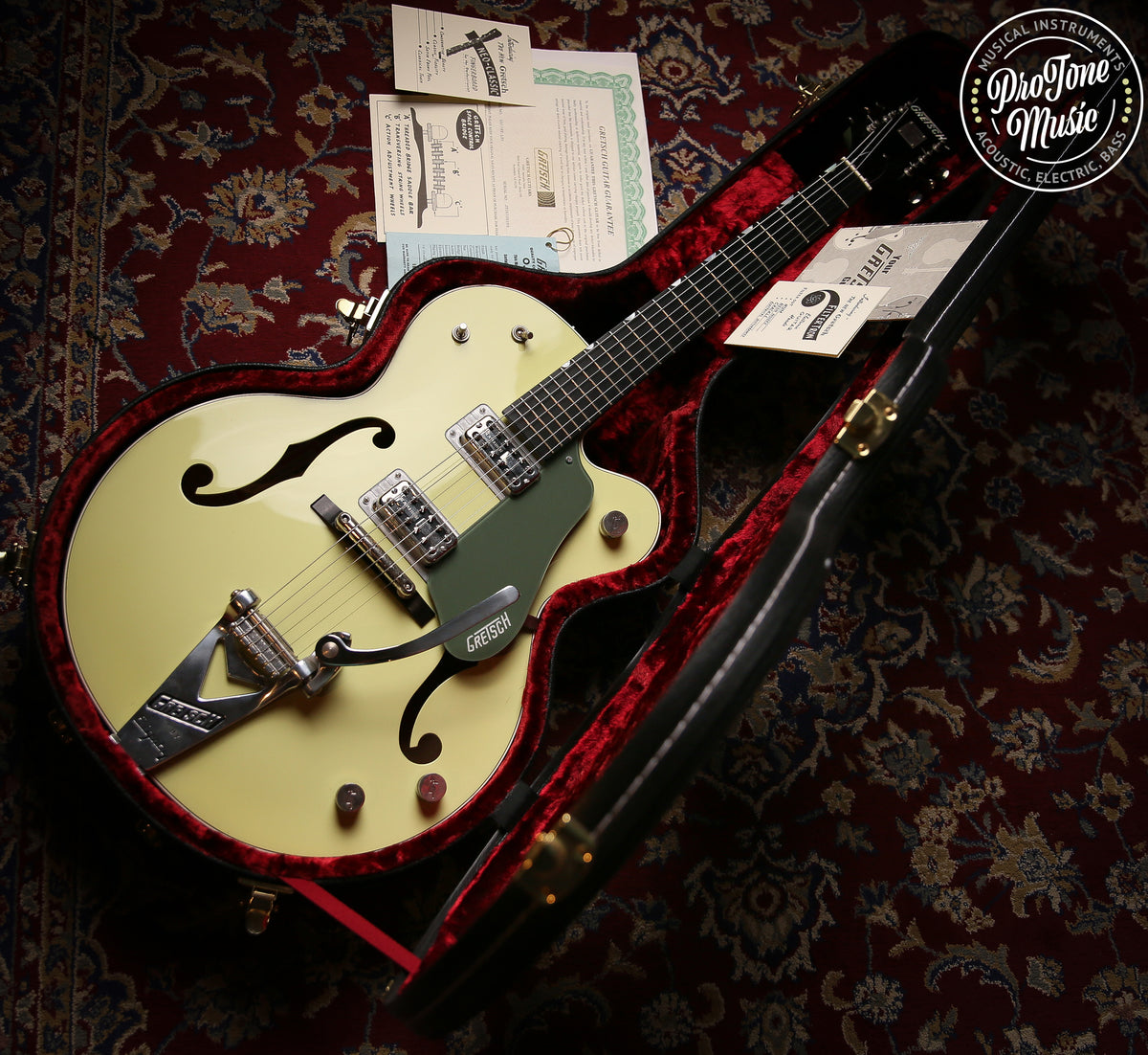 Gretsch G6118T-LTV Anniversary Japanese Two Tone Green