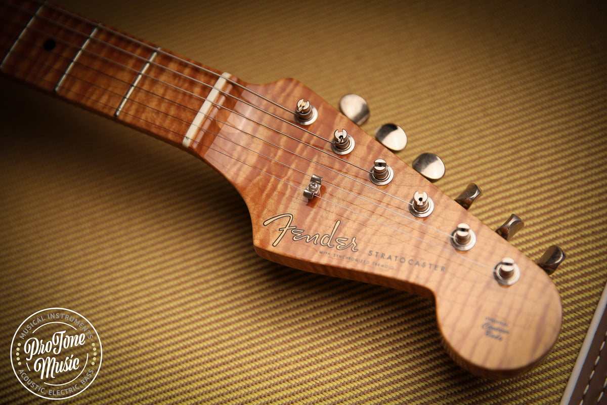2015 Fender USA Custom Shop Masterbuilt Dale Wilson 50s Stratocaster NOS Honey Blonde - ProTone Music