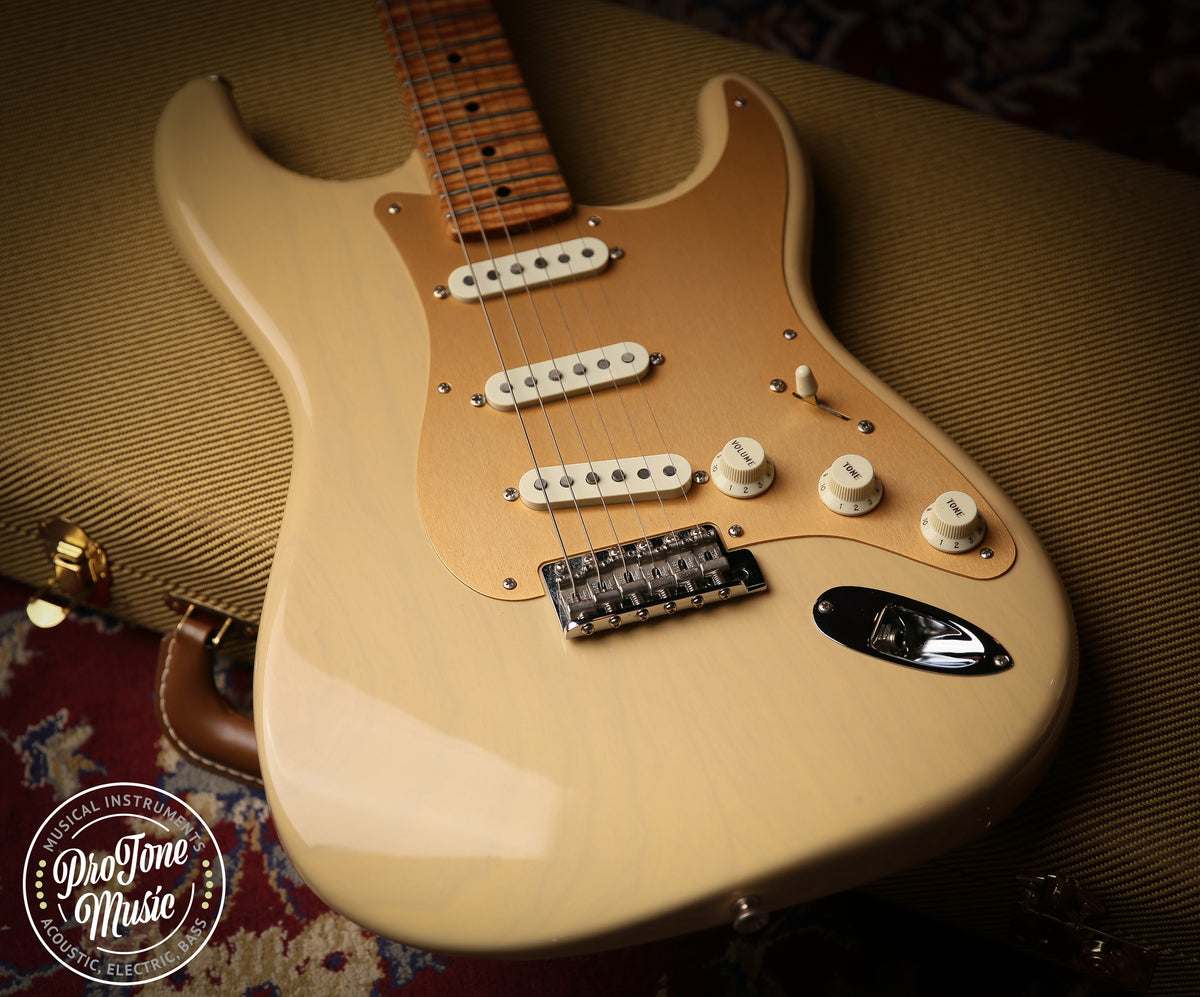 2015 Fender USA Custom Shop Masterbuilt Dale Wilson 50s Stratocaster NOS Honey Blonde - ProTone Music