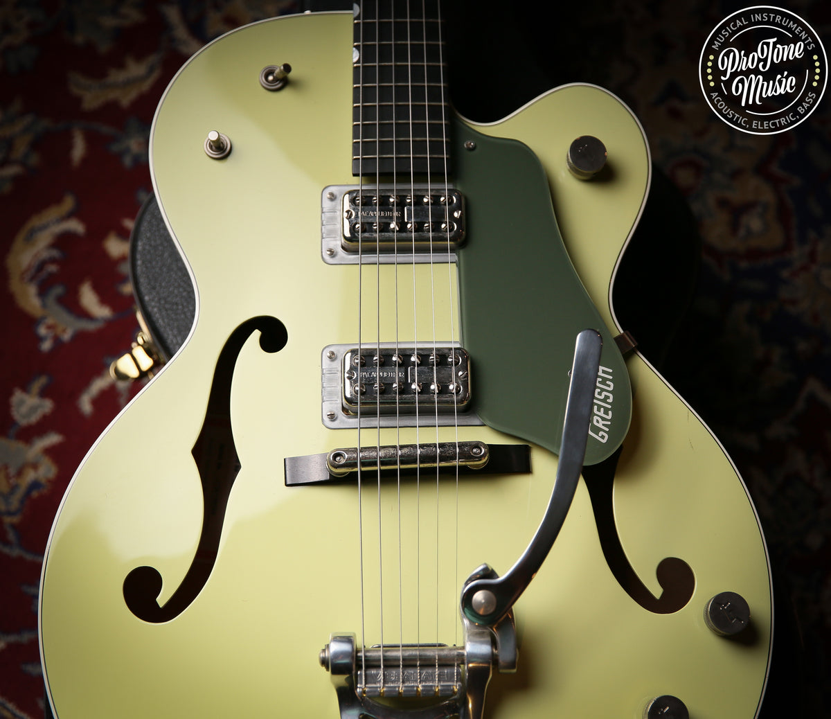 Gretsch G6118T-LTV Anniversary Japanese Two Tone Green