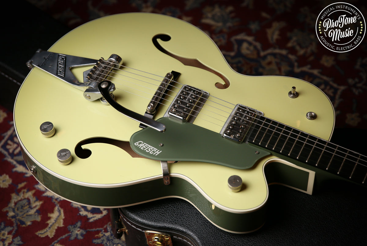 Gretsch G6118T-LTV Anniversary Japanese Two Tone Green