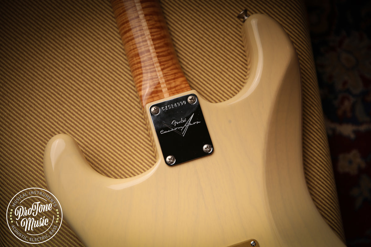 2015 Fender USA Custom Shop Masterbuilt Dale Wilson 50s Stratocaster NOS Honey Blonde - ProTone Music