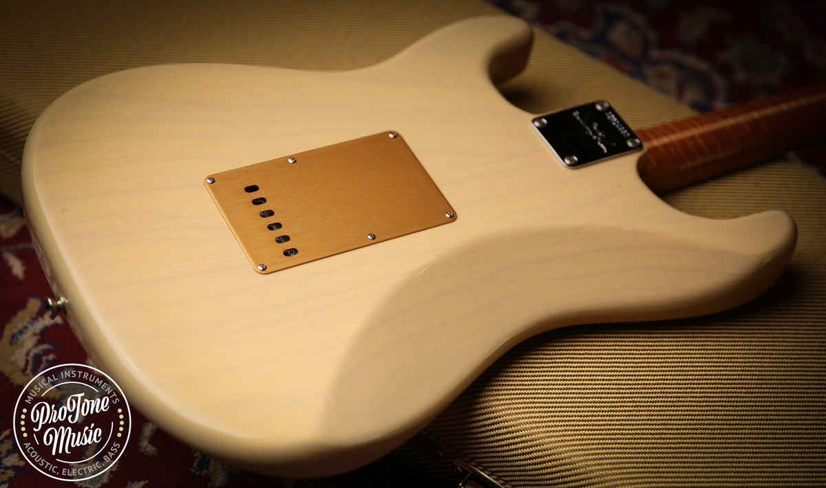 2015 Fender USA Custom Shop Masterbuilt Dale Wilson 50s Stratocaster NOS Honey Blonde - ProTone Music
