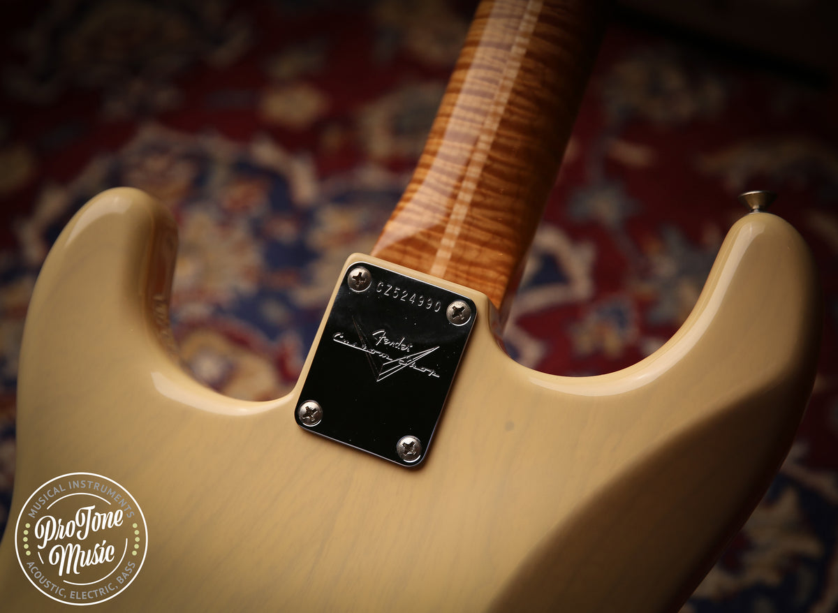 2015 Fender USA Custom Shop Masterbuilt Dale Wilson 50s Stratocaster NOS Honey Blonde - ProTone Music