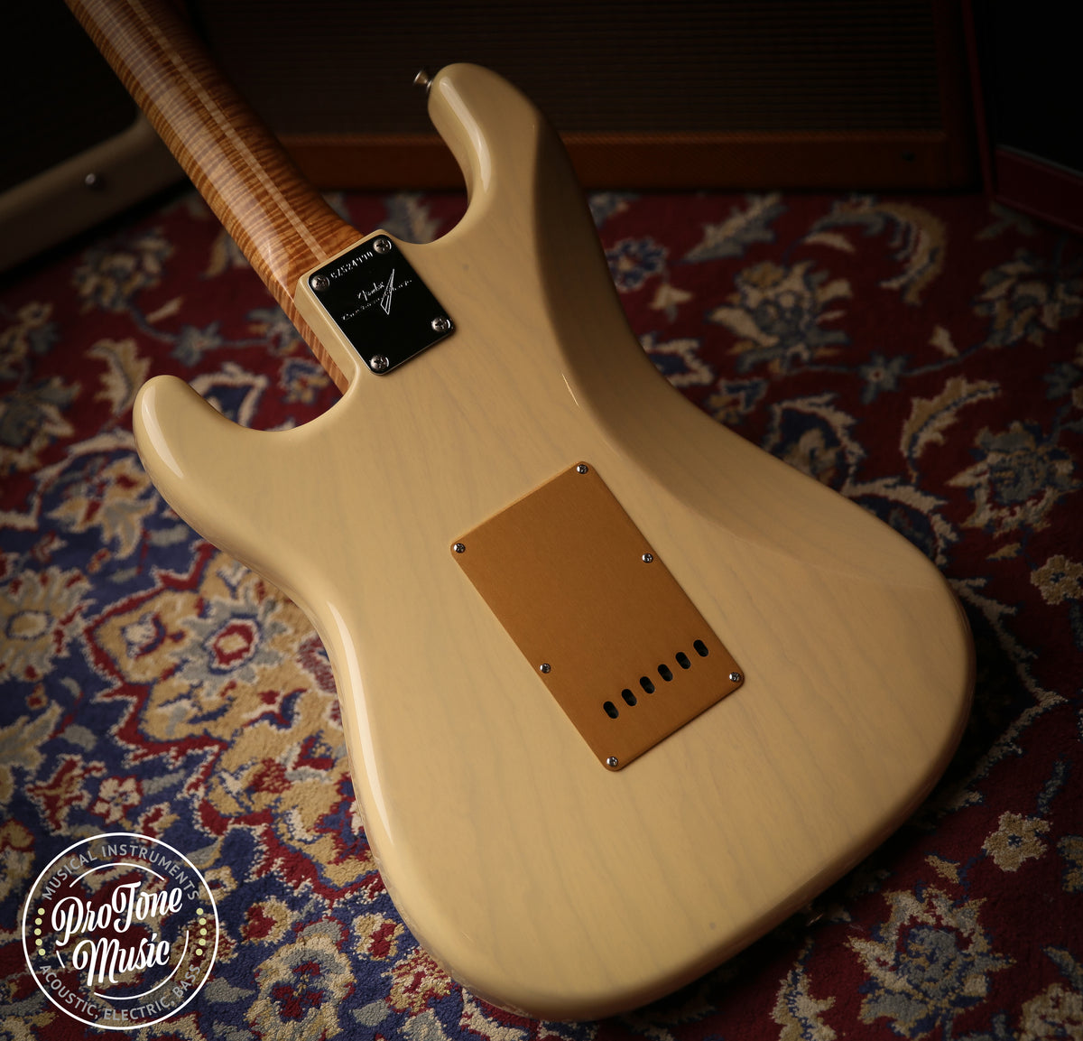 2015 Fender USA Custom Shop Masterbuilt Dale Wilson 50s Stratocaster NOS Honey Blonde - ProTone Music